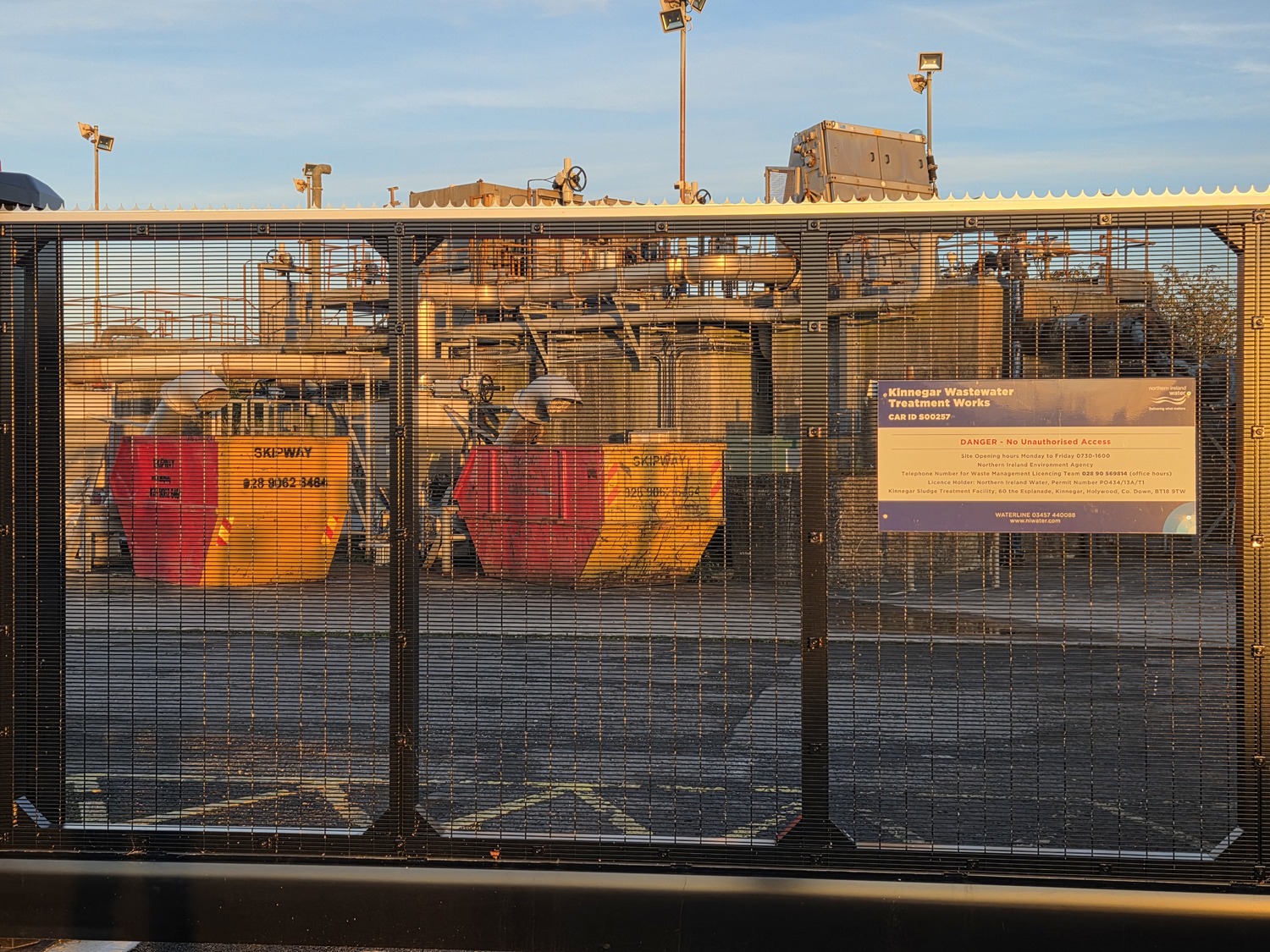 A wastewater treatment plant. Photo by Tommy Greene A wastewater treatment plant. Photo by Tommy Greene