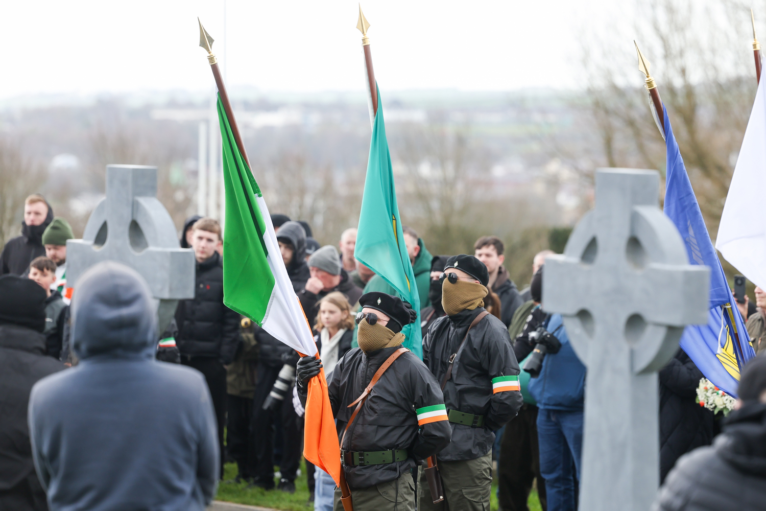 Saoradh republican Easter Parade in Derry City in 20206. Photo by Press Eye Saoradh republican Easter Parade in Derry City in 20206. Photo by Press Eye