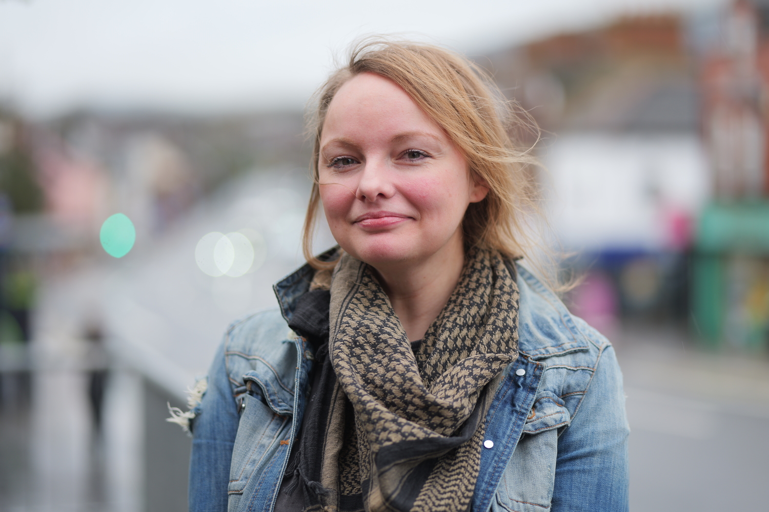 Amy Ward, from the Irish Traveller Movement. Photo by Chris Scott, The Detail 