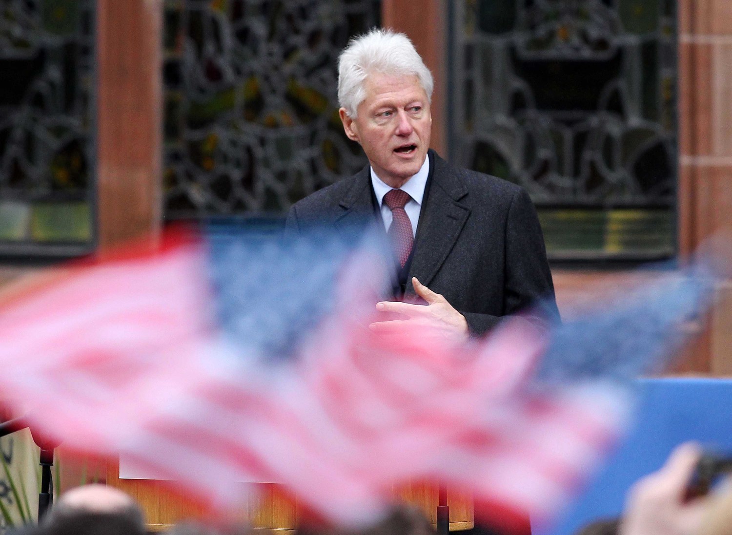 President Bill Clinton revisits Derry/Londonderry in 2014