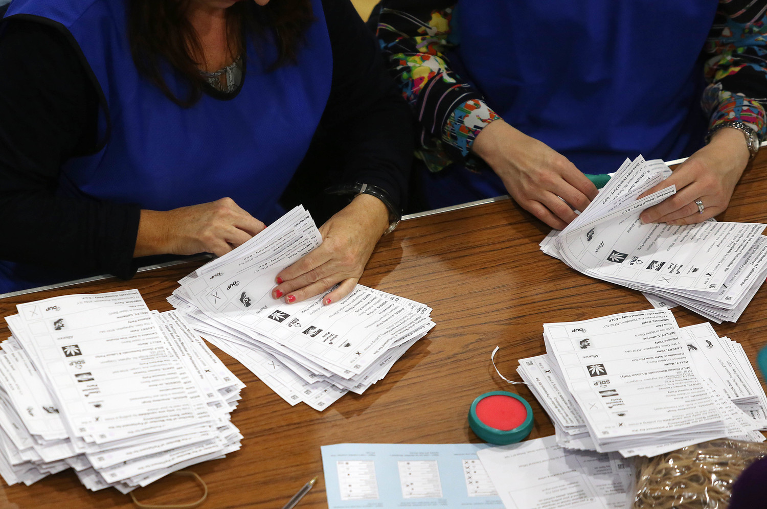 Election count for the Northern Ireland Assembly Election in March 2017 